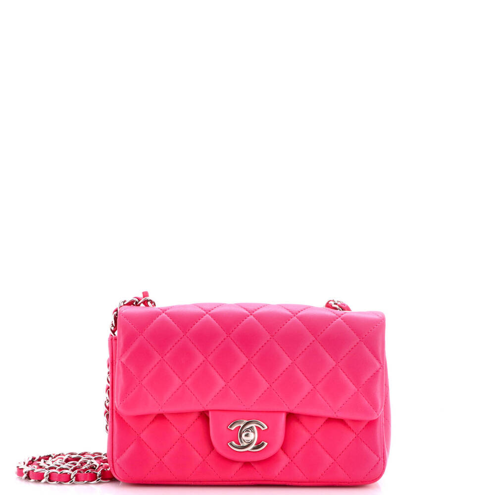 Chanel Mini Classic Single Flap Bag Quilted Lambskin